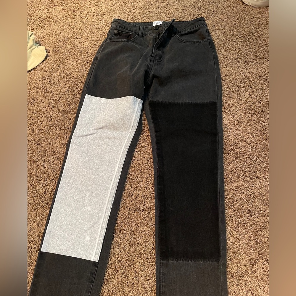 Princess Polly Patchwork Jeans